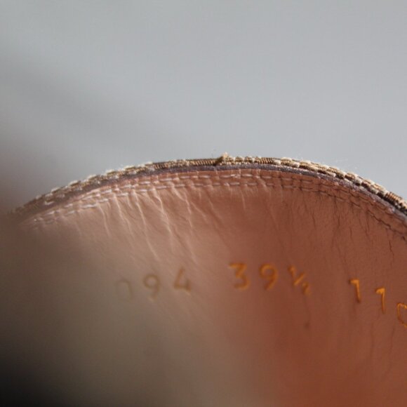 NWB Gucci Jumbo GG Supreme Princetown Horsebit Flats Mules Slip Ons 39.5 475094 - Picture 6 of 9